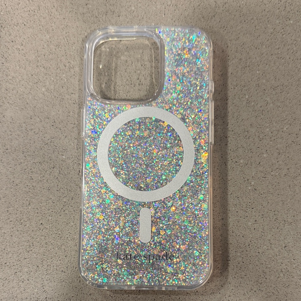 Kate Spade Holographic Glitter Phone Case